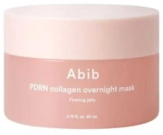 ABIB PDRN Collagen Overnight Mask Firming Jelly - stangrinanti ir atstatanti kaukė-gelis, 80 ml