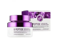 ENOUGH 8 Peptide Sensation Pro Balancing Kreminis - stangrinantis veido kremas su 8 peptidų kompleksu, 50 ml