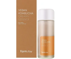 Farmstay Vegan Kombucha Creamy Essence 140 ml 140 korėjietiškas veido tonikas Unisex