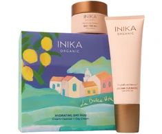 Inika Organic INIKA HYDRATING DAY SKIN DUO Dovanų rinkinys (veido prausiklis 100 ml + veido kremas 50 ml)