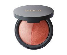 INIKA ORGANIC Kompaktiniai mineraliniai skaistalai duo - Burnt Peach, 6.5 g