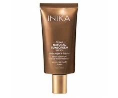 INIKA ORGANIC Natūralus apsauginis veido kremas nuo saulės su spalva SPF50+, 50 ml