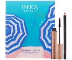 Inika Organic INIKA PANORAMIC EYE DUO Dovanų rinkinys (blakstienų tušas 8 ml +akių pieštukas 1.1 g)