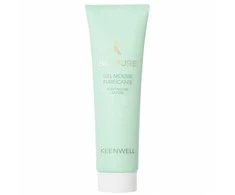 KEENWELL BIOPURE Gelinis veido prausiklis su pieno rūgštimi, 150 ml