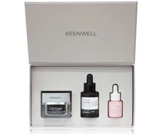 KEENWELL SNOW DROPS - OPTIMA Rinkinys (kremas nuo raukšlių 50 ml, serumas 30 ml, paakių gelis 20 ml)
