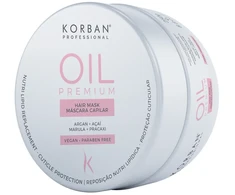 Korban Professional Korban Oil Premium drėkinanti plaukų kaukė, 250 g
