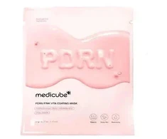 Medicube PDRN Rožinė Vita Coating Mask Set - veido kaukė, 1 vnt