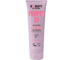 Noughty Pumped Up plaukų apimtį didinantis šampūnas ploniems suglebusiems plaukams su raudonųjų vynuogių ekstraktais ir vitaminu B5, 250 ml