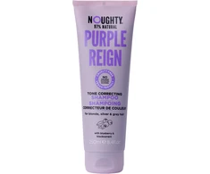 Noughty Violetinė Reign geltonus plaukų atspalvius koreguojantis šampūnas su mėlynių ir juodųjų serbentų ekstraktais, 250 ml