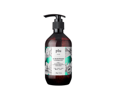plu Scrub Wash Raspberry Mint -gaivinantis 2 viename kūno prausiklis su šveičiamuoju efektu, 200 ml, 500g