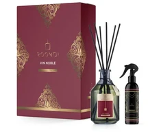 ROOMOI VIN NOBLE namų kvapų rinkinys su difuzoriumi ir purškiamu kvapu, 500ml + 200ml