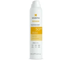 Sesderma Repaskin Transparent Aerosol Spf50 purškiama apsauga nuo saulės kūnui 200ml