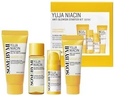 Kosmetikos rinkinys SOME BY MI YUJA ANTI BLEMISH STARTER KIT [Valiklis 30ml, Toneris 30ml, Serum 10ml, Kreminis 20ml]