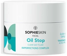 Sophieskin SOPHIE SKIN OIL STOP Dieninis fluidas, 50 ml