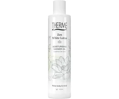THERME ZEN Baltas LOTUS Drėkinantis dušo aliejus, 250 ml