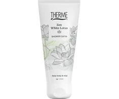 THERME ZEN Baltas LOTUS Kūno prausiklis, 200 ml