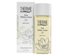 THERME ZEN Baltas LOTUS Vonios aliejus, 100 ml
