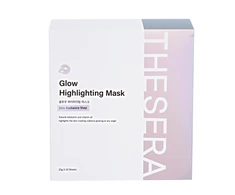 THESERA GLOW Švytėjimo suteikainti veido kaukė, 10x25 g