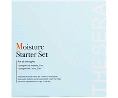 THESERA MOISTURE STARTER Rinkinys (serumas 50 ml + veido kremas 30 ml)