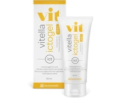 VITELLA ICTOGEL Prausimosi gelis riebiai odai, 50 ml