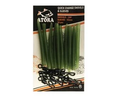 Atora Fishing Silikoniniai vamzdeliai su greitąja jungtimi Atora