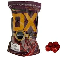 Baltyminiai kukuliai Deepex 18mm 800g - braškė