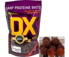 Baltyminiai kukuliai Deepex 18mm 800g - Spicy Raudona Fish