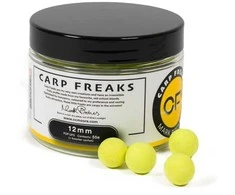 Boiliai CC Moore Carp Freaks Pop Ups 12mm - Geltona