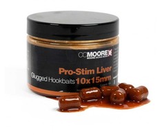 Boiliai CC Moore Glugged Hookbaits Pro-Stim Liver 10x15mm