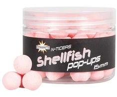 Boiliai Dynamite Baits N-Ticers Fluro Pop-ups 15mm - Shellfish