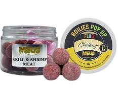 Boiliai Meus Challenge Pop Up Fluo 15mm - Krill &amp; Shrimp