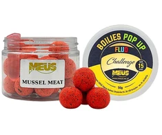 Boiliai Meus Challenge Pop Up Fluo 15mm - Mussel Meat