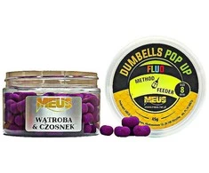 Boiliai Meus Dumbells Pop Up 8mm - Liver &amp; Garlic