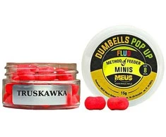 Boiliai Meus Dumbells Pop Up Mini 8mm - Strawberry