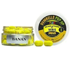 Boiliai Meus Dumbells Pop Up Mini 8mm - Banan
