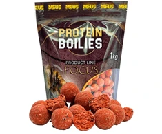 Boiliai Meus Focus Protein Boilies 18mm 1kg - Strawberry &amp; Fish
