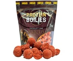 Boiliai Meus Focus Protein Boilies 18mm 1kg - Strawberry &amp; Fish