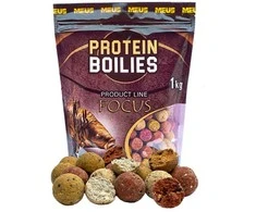 Boiliai Meus Focus Protein Boilies 18mm 1kg - Fish mix