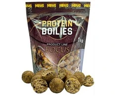 Boiliai Meus Focus Protein Boilies 18mm 1kg - Coconout &amp; Walnuts