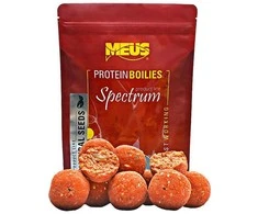 Boiliai Meus Spectrum Protein Boilies 18mm 1kg - Strawberry