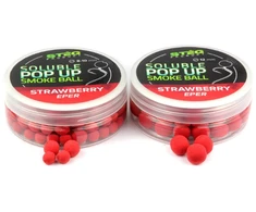 Boiliai STEG Soluble Pop Up Smoke Ball 8-10mm - braškė