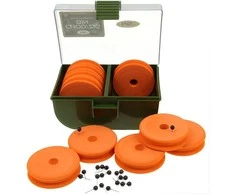 Dėžutė pavadėliams NGT Rig Box 10 EVA Large Chod / Zig Rig Winders