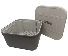 Dėžutė su indeliu pelečių mirkymui Feeder Bait