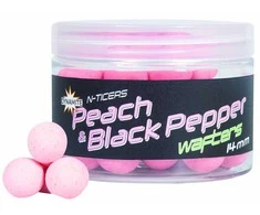 Dynamite Baits N-Ticers Wafters 14mm - Peach &amp; Juodas Pepper