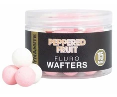 Dynamite Baits Peppered Fruit Fluro Wafter 15mm