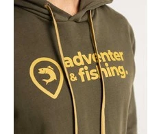 Džemperis Adventer &amp; Fishing Cotton Hoodie Khaki