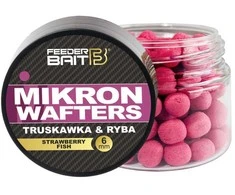 Feeder Bait Mikron Wafters 6mm - Strawberry &amp; Fish