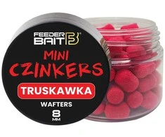 Feeder Bait Mini Czinkers Wafters 8mm - Strawberry