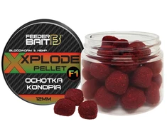 Feeder Bait Xplode Pellet 12mm - Bloodworm &amp; Hemp