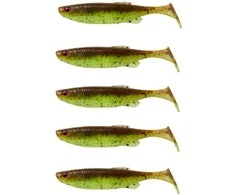 Guminukų rinkinys Savage Gear Fat Minnow T-Tail 5pcs 13cm 20g